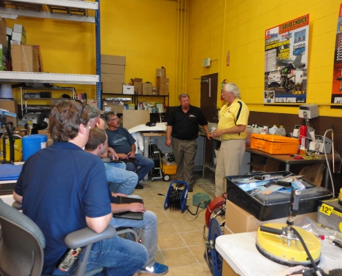 Jetter Training includes In Class Instruction