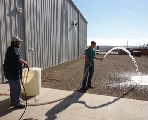 Hands On Training is a LARGE component of Jetter Training