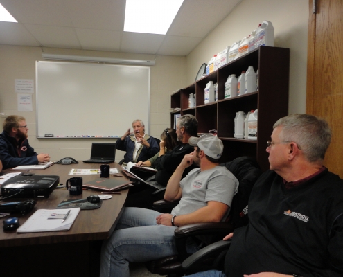 Jetter Training includes In Class Instruction