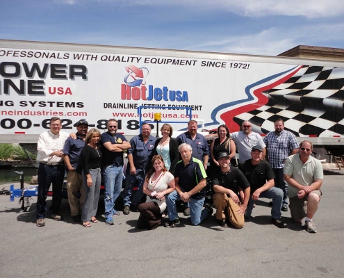 Jetter Equipment Training Workshop Graduates