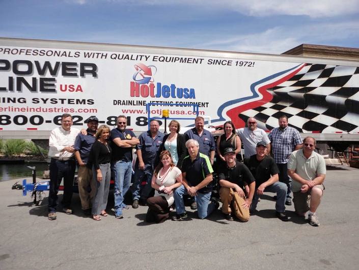 Jetter Equipment Training Workshop Graduates