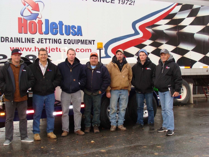 Jetter Equipment Training Workshop Graduates