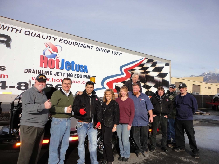 Jetter Equipment Training Workshop Graduates