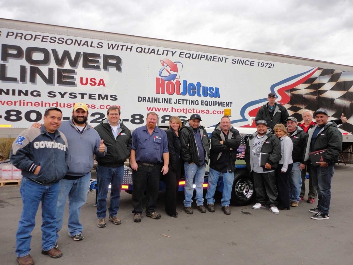 Jetter Equipment Training Workshop Graduates
