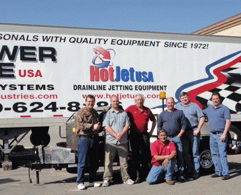 Jetter Equipment Training Workshop Graduates