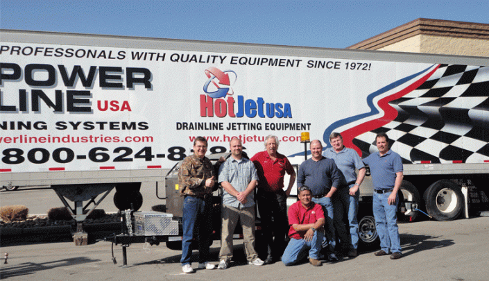 Jetter Equipment Training Workshop Graduates