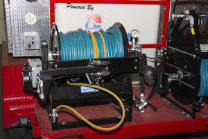 Premium Hose Reel w/variable speed and guide arm