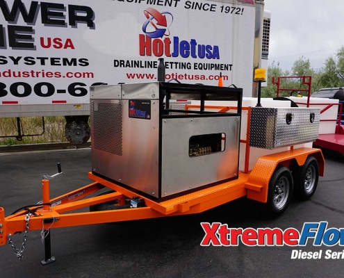 Xtreme Flow Diesel Cold Water Jetter Orange