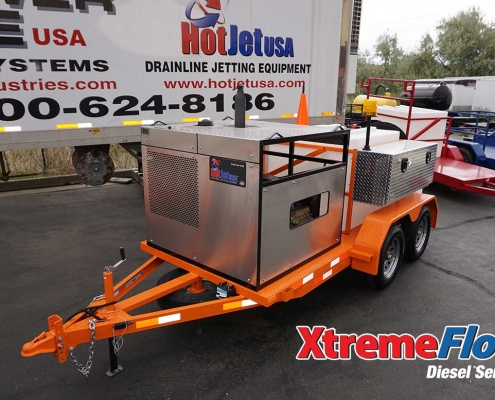 Xtreme Flow Diesel Cold Water Jetter Orange