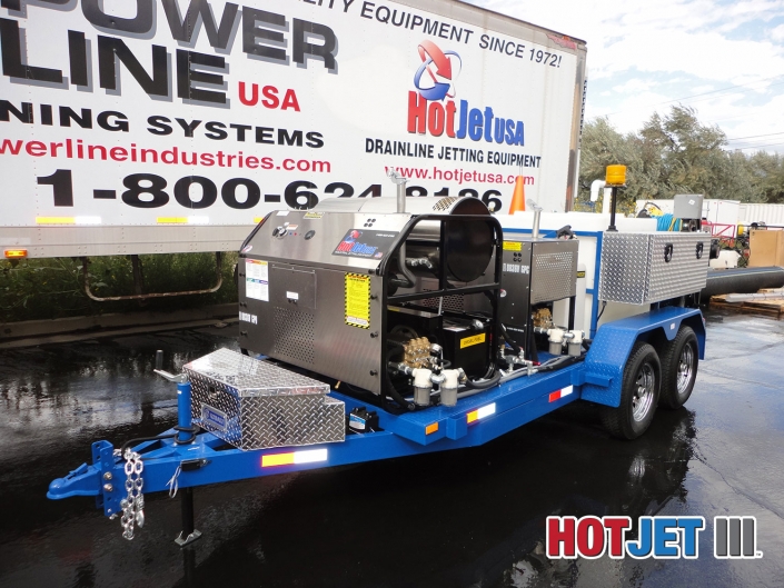 HotJet III – Dual Hot/Cold 70HP Jetter