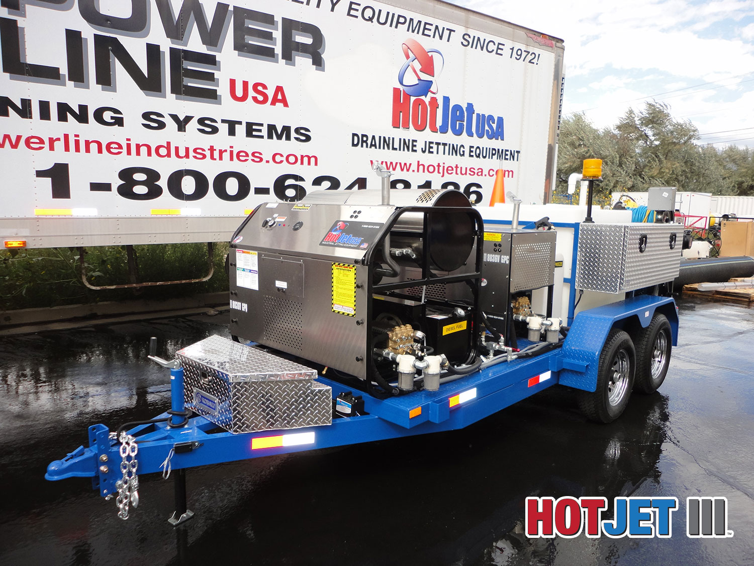 HotJet III - Dual Hot/Cold 70HP Jetter