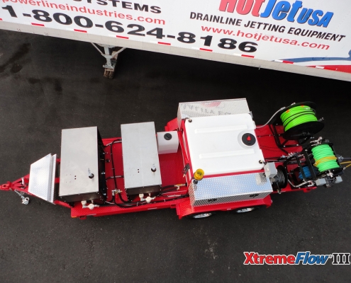 XtremeFlow III Dual Engine Sewer Drain Line Jetter Cold Water