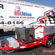 XtremeFlow II Cold Water Trailer Mounted Sewer & Drain Line Jetter