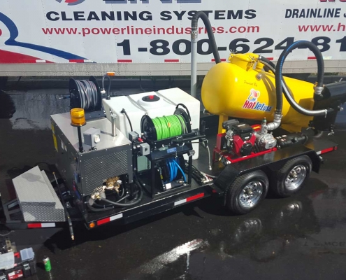 Vac 'n Jet Drain Line Jetter and Vacuum custom built for Vandenberg Air Force Base