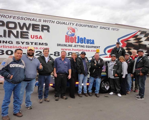 Jetter Equipment Training Workshop Graduates