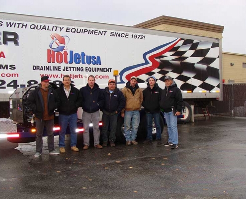 Jetter Equipment Training Workshop Graduates