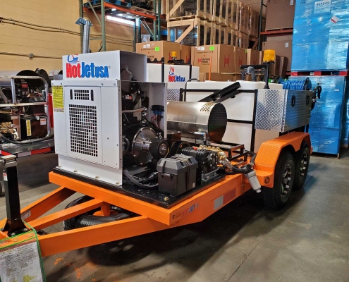 Hot Water 20GPM @ 4,000 PSI Diesel Jetter