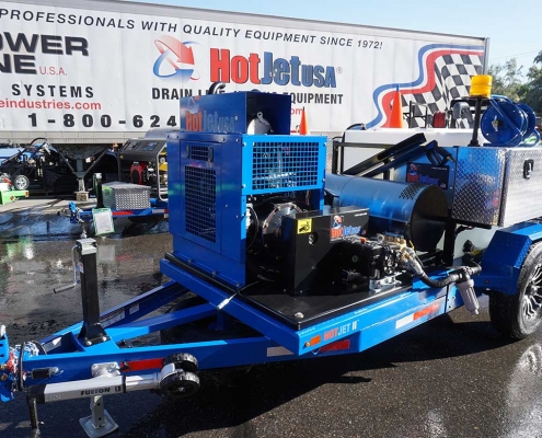 Hot Water 20GPM @ 4,000 PSI Diesel Jetter