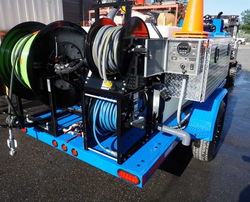 Hot Water 20GPM @ 4,000 PSI Diesel Jetter