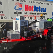 Cold Water Single Axle 20GPM @ 4,000 PSI Jetter